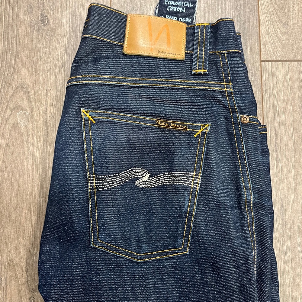 Men’s Nudie Jeans - Slim Jim - Straight Leg - Dark Wash